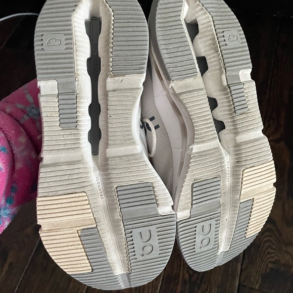 On Women's White Athletic Shoes - Picture 5 of 5